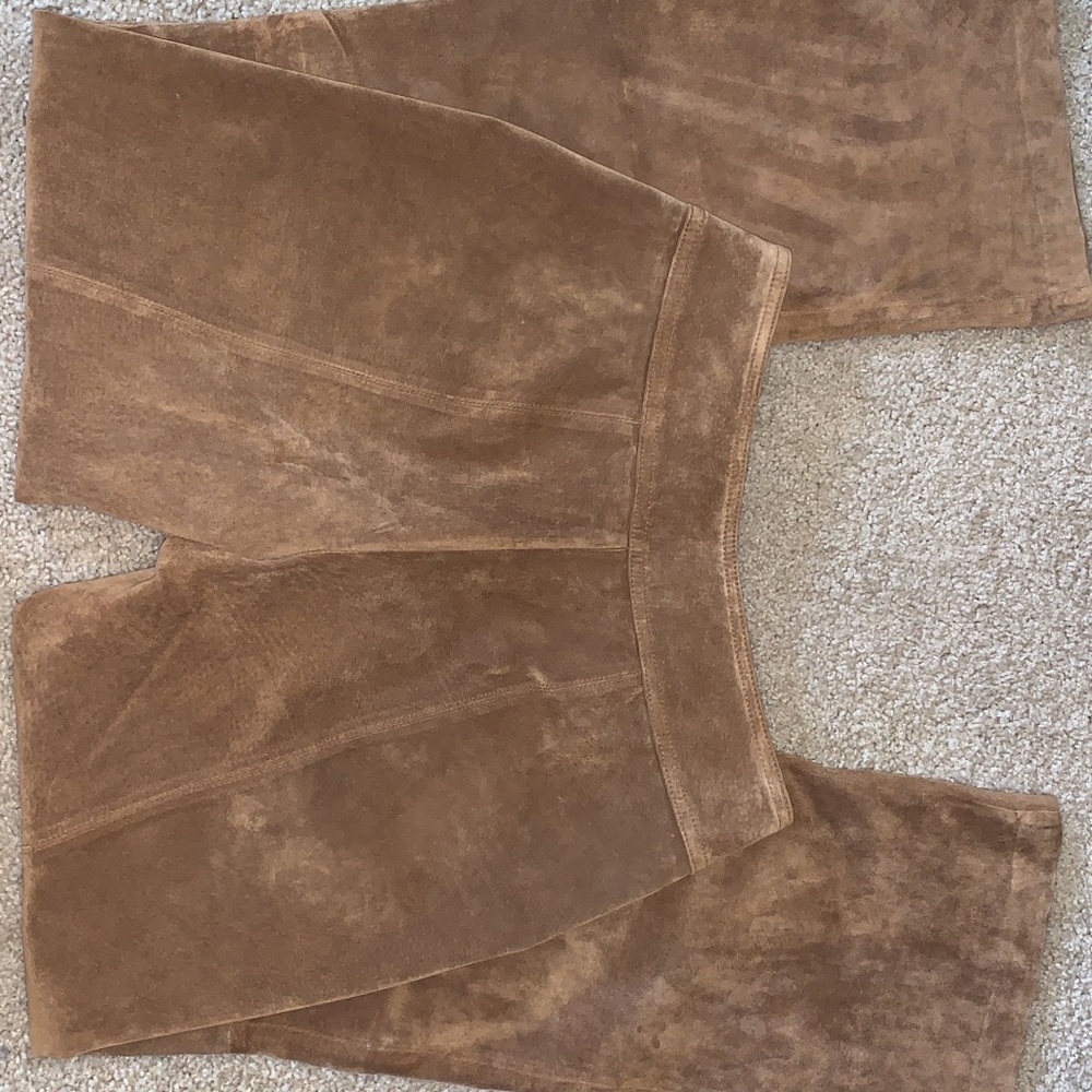 Leather flares vintage